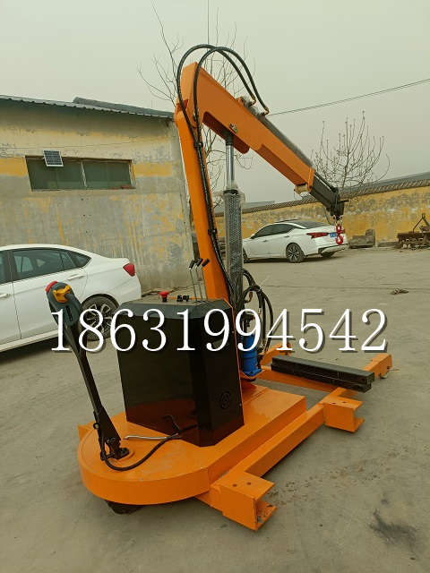 关山镇自卸车厢随车吊 自制轮式四不像起重机 四驱平板吊 5吨 贵盛